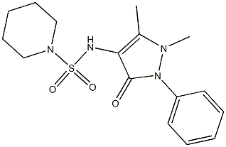 540518-98-7 N-(1,5-dimethyl-3-oxo-2-phenyl-2,3-dihydro-1H-pyrazol-4-yl)-1-piperidinesulfonamide