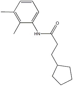 3-cyclopentyl-N-(2,3-dimethylphenyl)propanamide|