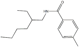 N-(2-ethylhexyl)-4-methylbenzamide 结构式