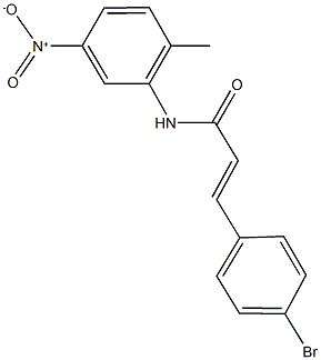 541514-32-3 3-(4-bromophenyl)-N-{5-nitro-2-methylphenyl}acrylamide