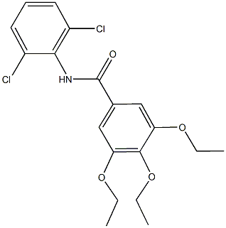 541542-77-2 N-(2,6-dichlorophenyl)-3,4,5-triethoxybenzamide