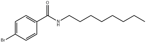 4-bromo-N-octylbenzamide Structure