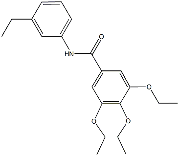 543706-04-3 3,4,5-triethoxy-N-(3-ethylphenyl)benzamide