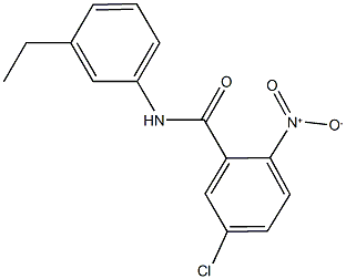 5-chloro-N-(3-ethylphenyl)-2-nitrobenzamide|