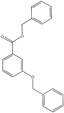 benzyl 3-(benzyloxy)benzoate Struktur