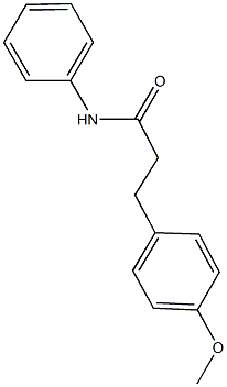 3-(4-methoxyphenyl)-N-phenylpropanamide,544411-75-8,结构式