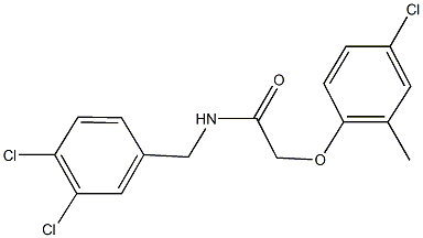 544415-60-3 2-(4-chloro-2-methylphenoxy)-N-(3,4-dichlorobenzyl)acetamide