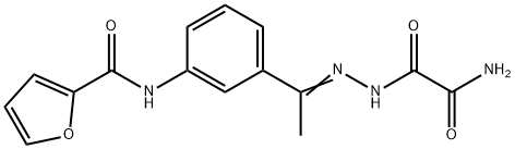 N-(3-{N-[amino(oxo)acetyl]ethanehydrazonoyl}phenyl)-2-furamide|