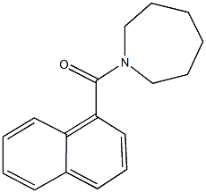 1-(1-naphthoyl)azepane Structure