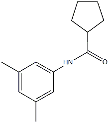 N-(3,5-dimethylphenyl)cyclopentanecarboxamide Structure