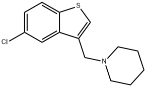 54524-59-3 1-[(5-chloro-1-benzothien-3-yl)methyl]piperidine