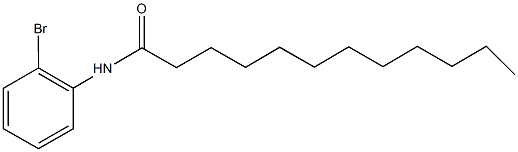 N-(2-bromophenyl)dodecanamide Structure