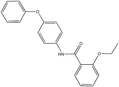 2-ethoxy-N-(4-phenoxyphenyl)benzamide 化学構造式