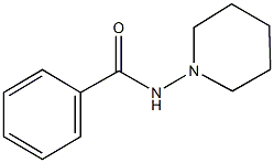 N-(1-piperidinyl)benzamide Struktur