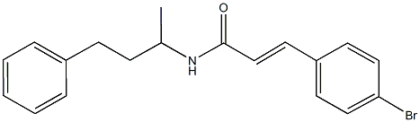 546063-14-3 3-(4-bromophenyl)-N-(1-methyl-3-phenylpropyl)acrylamide