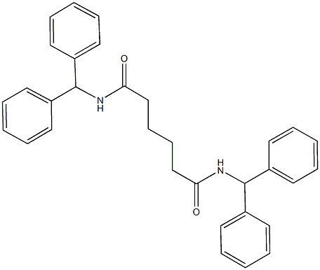 N~1~,N~6~-dibenzhydrylhexanediamide Structure