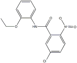 546068-43-3 5-chloro-N-(2-ethoxyphenyl)-2-nitrobenzamide