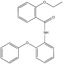 2-ethoxy-N-(2-phenoxyphenyl)benzamide 化学構造式