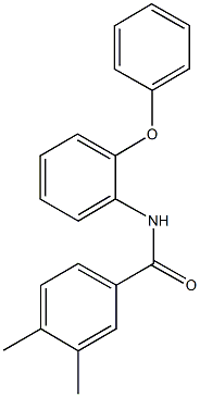 3,4-dimethyl-N-(2-phenoxyphenyl)benzamide|