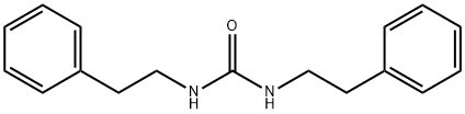 1,3-ジフェネチル尿素 化学構造式