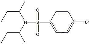 4-bromo-N,N-di(sec-butyl)benzenesulfonamide,547696-35-5,结构式