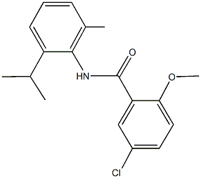 5-chloro-N-(2-isopropyl-6-methylphenyl)-2-methoxybenzamide|