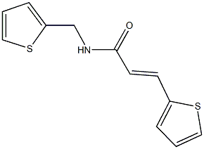 3-(2-thienyl)-N-(2-thienylmethyl)acrylamide,547704-69-8,结构式