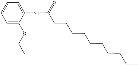N-(2-ethoxyphenyl)undecanamide Structure