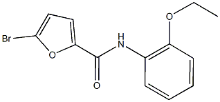 5-bromo-N-(2-ethoxyphenyl)-2-furamide Structure