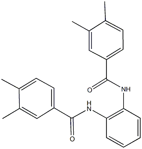 N-{2-[(3,4-dimethylbenzoyl)amino]phenyl}-3,4-dimethylbenzamide Structure