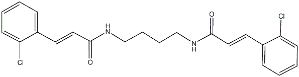 3-(2-chlorophenyl)-N-(4-{[3-(2-chlorophenyl)acryloyl]amino}butyl)acrylamide|化合物BCPA