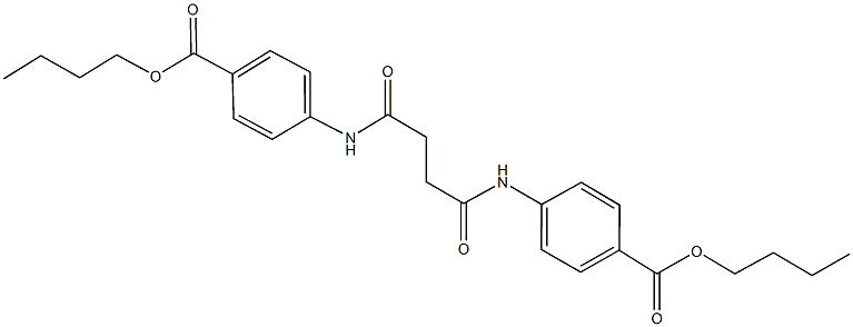 butyl 4-({4-[4-(butoxycarbonyl)anilino]-4-oxobutanoyl}amino)benzoate|