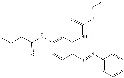 547760-32-7 N-[3-(butyrylamino)-4-(phenyldiazenyl)phenyl]butanamide