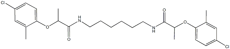 548450-33-5 2-(4-chloro-2-methylphenoxy)-N-(6-{[2-(4-chloro-2-methylphenoxy)propanoyl]amino}hexyl)propanamide