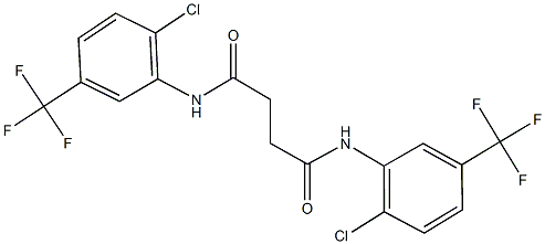 N~1~,N~4~-bis[2-chloro-5-(trifluoromethyl)phenyl]succinamide|