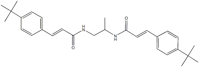 548470-19-5 3-(4-tert-butylphenyl)-N-(2-{[3-(4-tert-butylphenyl)acryloyl]amino}-1-methylethyl)acrylamide