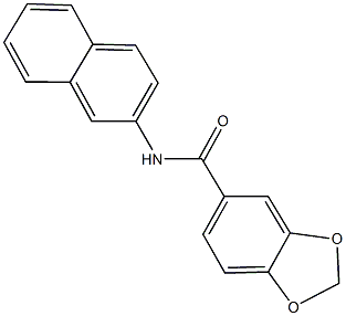 549479-02-9 N-(2-naphthyl)-1,3-benzodioxole-5-carboxamide