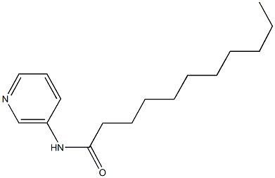 N-(3-pyridinyl)undecanamide Structure