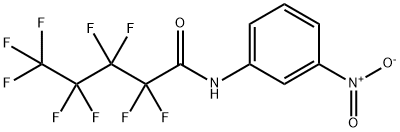 2,2,3,3,4,4,5,5,5-nonafluoro-N-{3-nitrophenyl}pentanamide 结构式