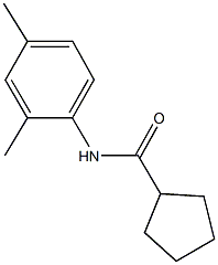 N-(2,4-dimethylphenyl)cyclopentanecarboxamide Structure