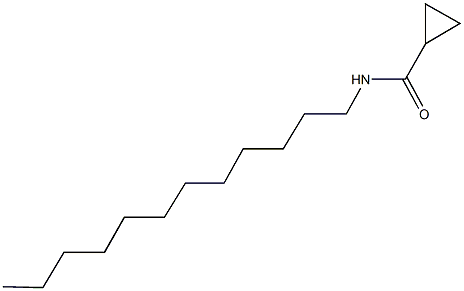 N-dodecylcyclopropanecarboxamide Structure