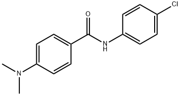 N-(4-chlorophenyl)-4-(dimethylamino)benzamide Structure