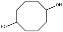 シクロオクタン-1,5-ジオール 化学構造式