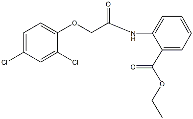 ethyl 2-{[(2,4-dichlorophenoxy)acetyl]amino}benzoate|