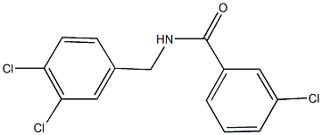 557781-13-2 3-chloro-N-(3,4-dichlorobenzyl)benzamide