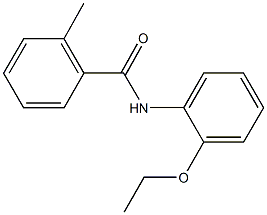 N-(2-ethoxyphenyl)-2-methylbenzamide Structure