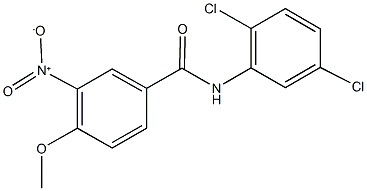 N-(2,5-dichlorophenyl)-3-nitro-4-methoxybenzamide Structure