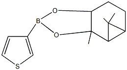 6,6,6b-trimethyl-2-thien-3-ylhexahydro-3aH-cyclopropa[e][1,3,2]benzodioxaborole Structure