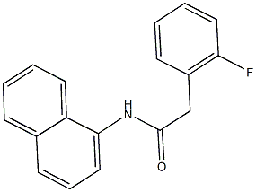 2-(2-fluorophenyl)-N-(1-naphthyl)acetamide|