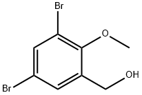 (3,5-dibromo-2-methoxyphenyl)methanol,562840-52-2,结构式